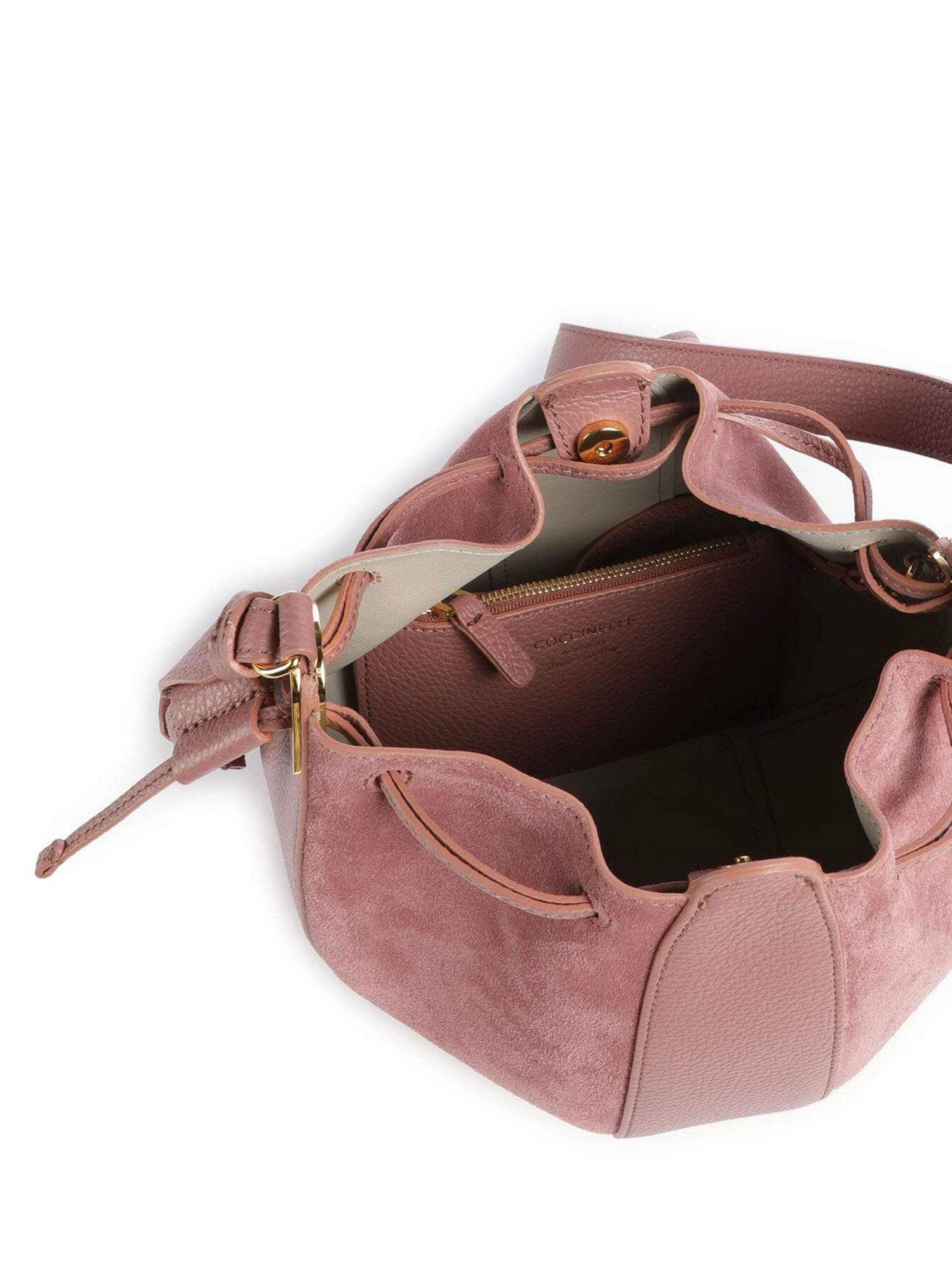 Borsa a tracolla Boom in suede e pelle E1VG0230201 P55 COCCINELLE 