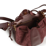 Borsa a tracolla Boom in suede e pelle E1VG0230201 R49 COCCINELLE 
