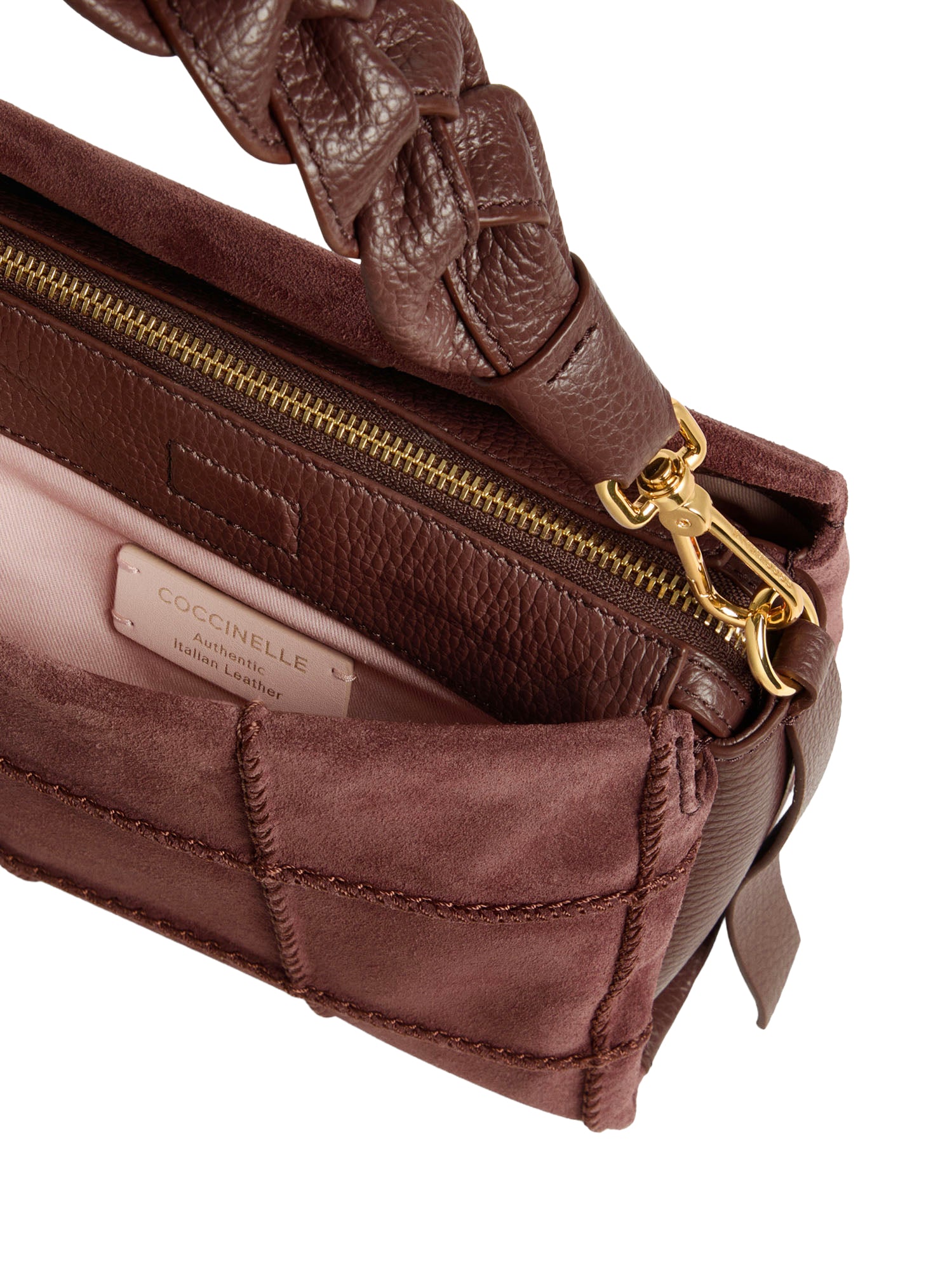 Borsa Lizzie small in camoscio E1VT4580101 R49 COCCINELLE 