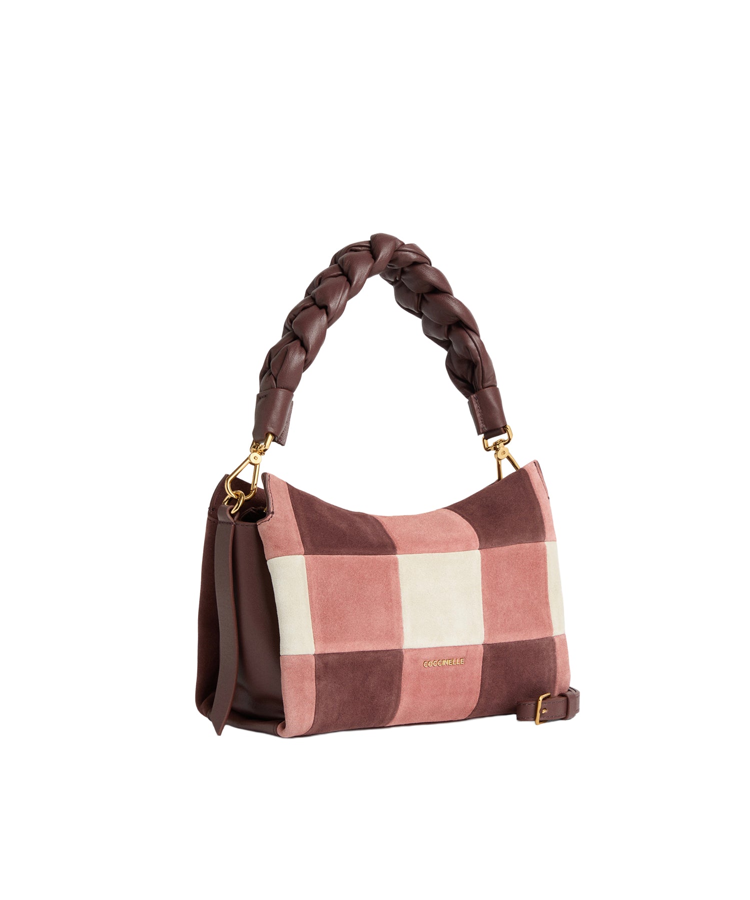 Borsa Lizzie small in camoscio E1VT5580101 556 COCCINELLE 