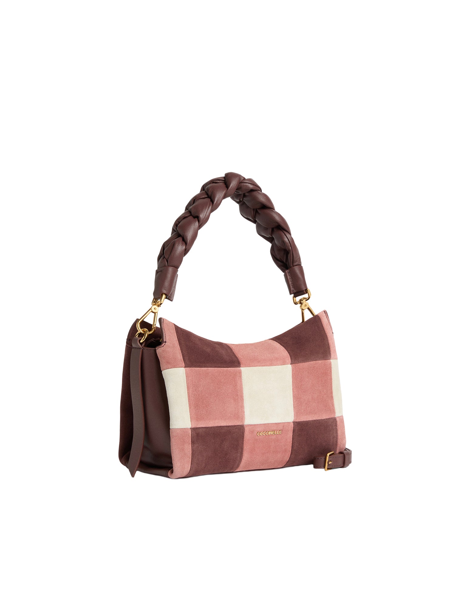 Borsa Lizzie small in camoscio E1VT5580101 556 COCCINELLE 