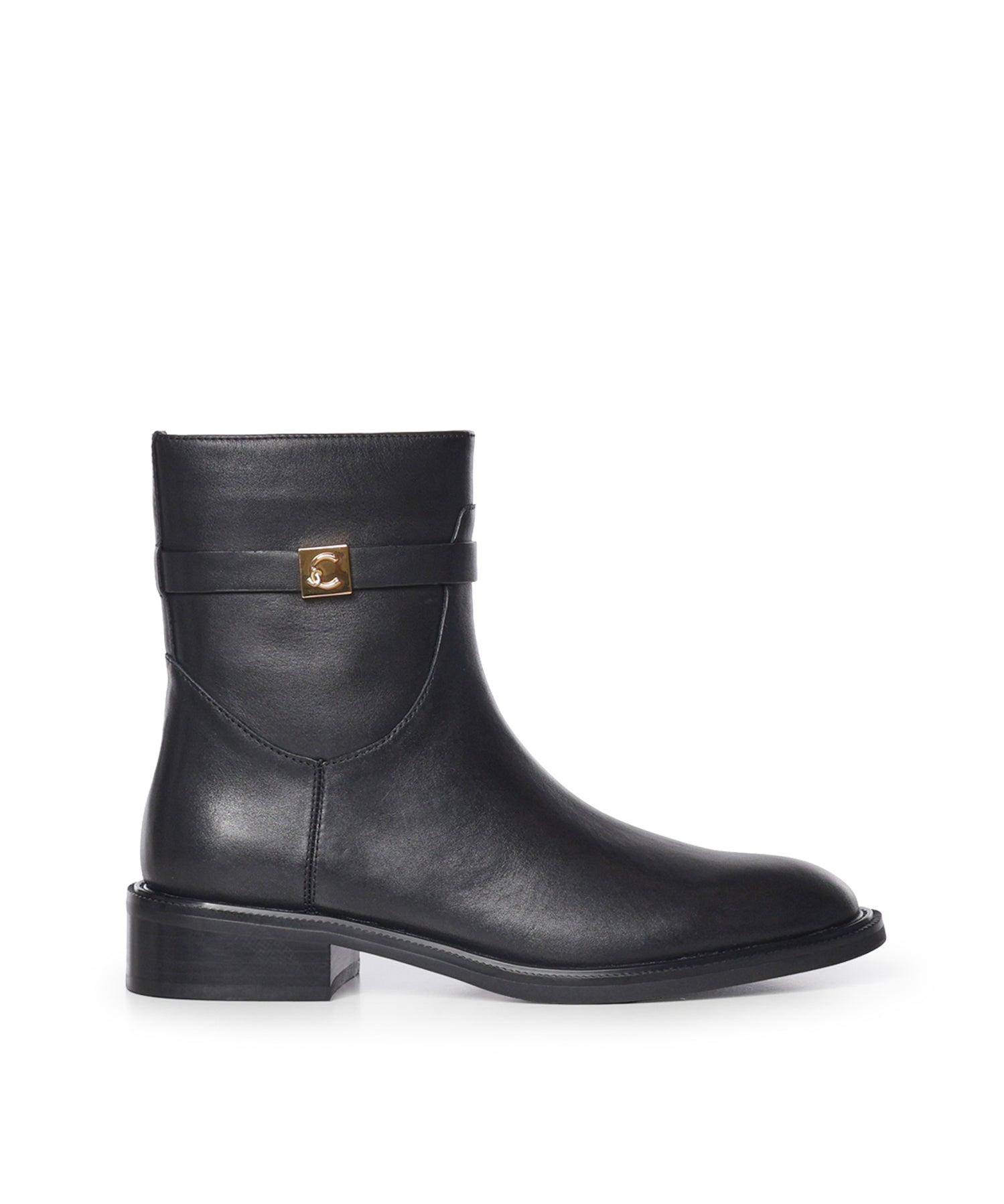 Stivaletti Chelsea in pelle E4V62420101 001 COCCINELLE 