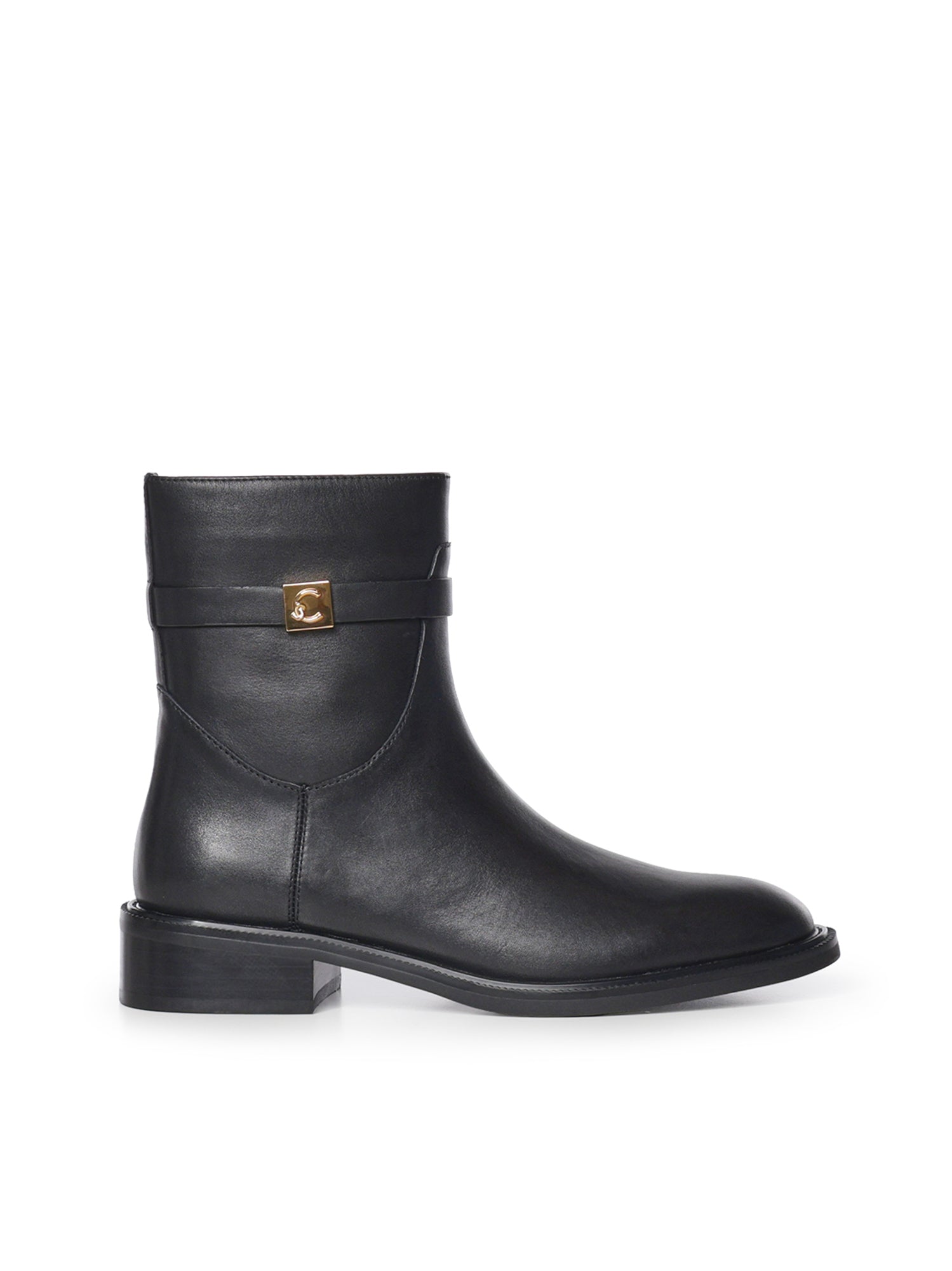 Stivaletti Chelsea in pelle E4V62420101 001 COCCINELLE 