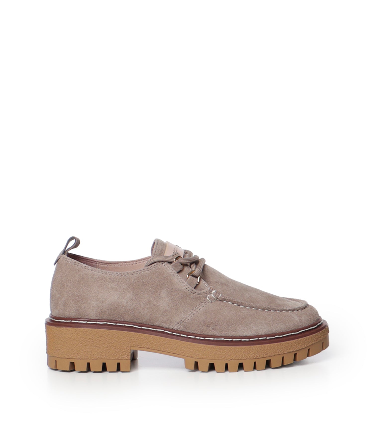 Stringate in suede E4VQ5120101 N59 COCCINELLE 