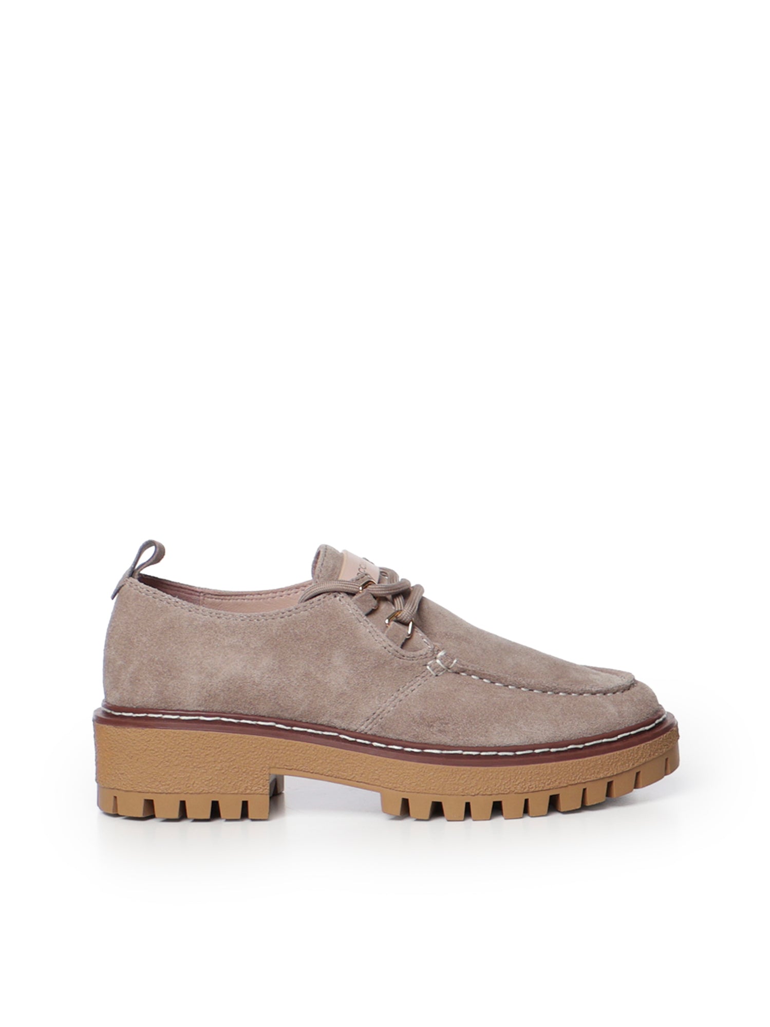 Stringate in suede E4VQ5120101 N59 COCCINELLE 