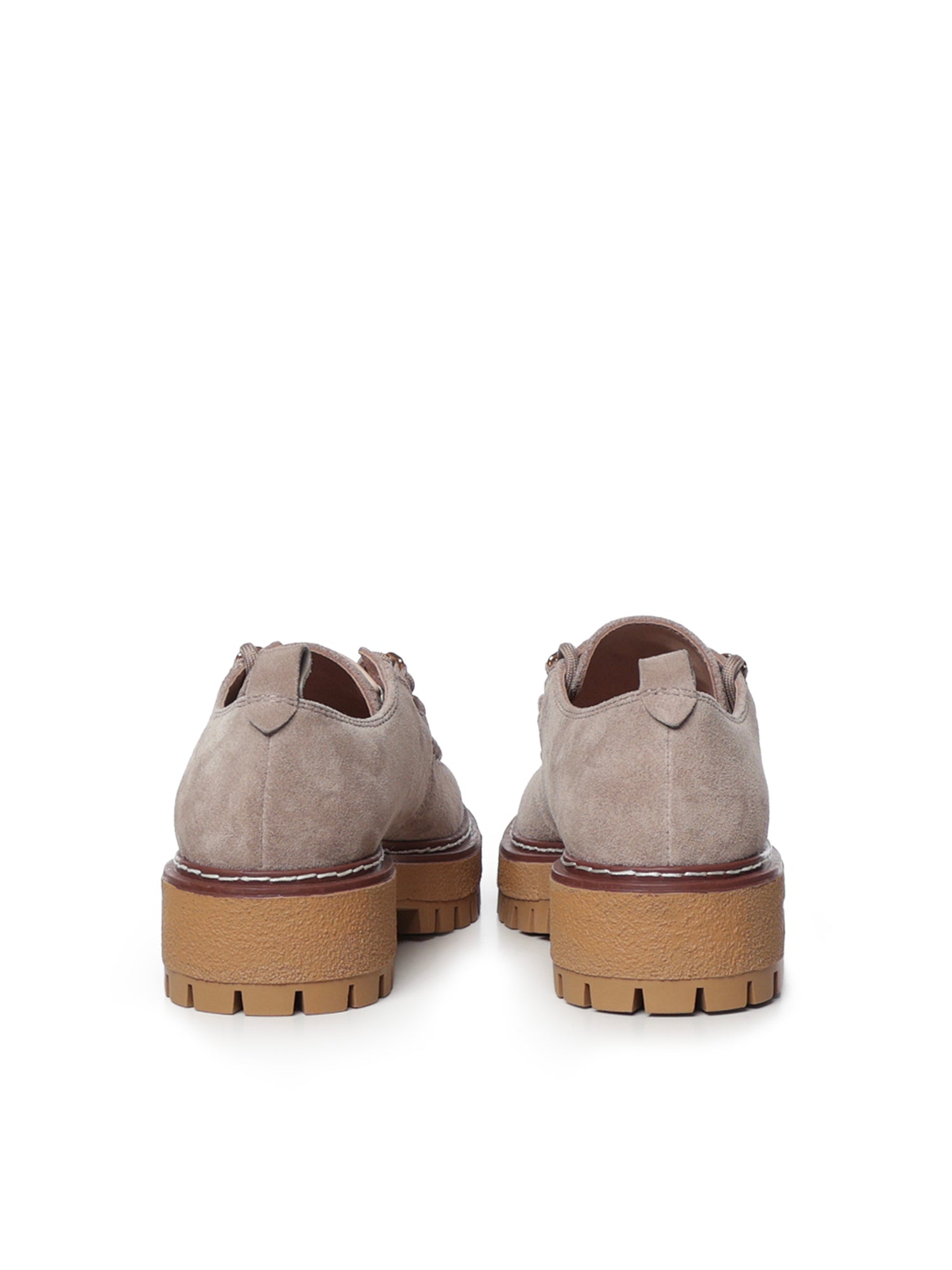 Stringate in suede E4VQ5120101 N59 COCCINELLE 