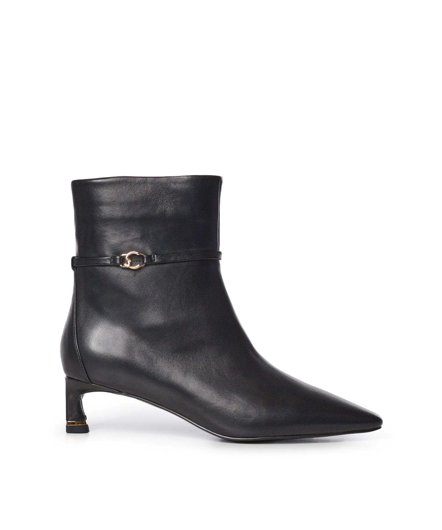 Stivaletti C-Look in pelle<BR/> E4VTK110201 001 COCCINELLE 