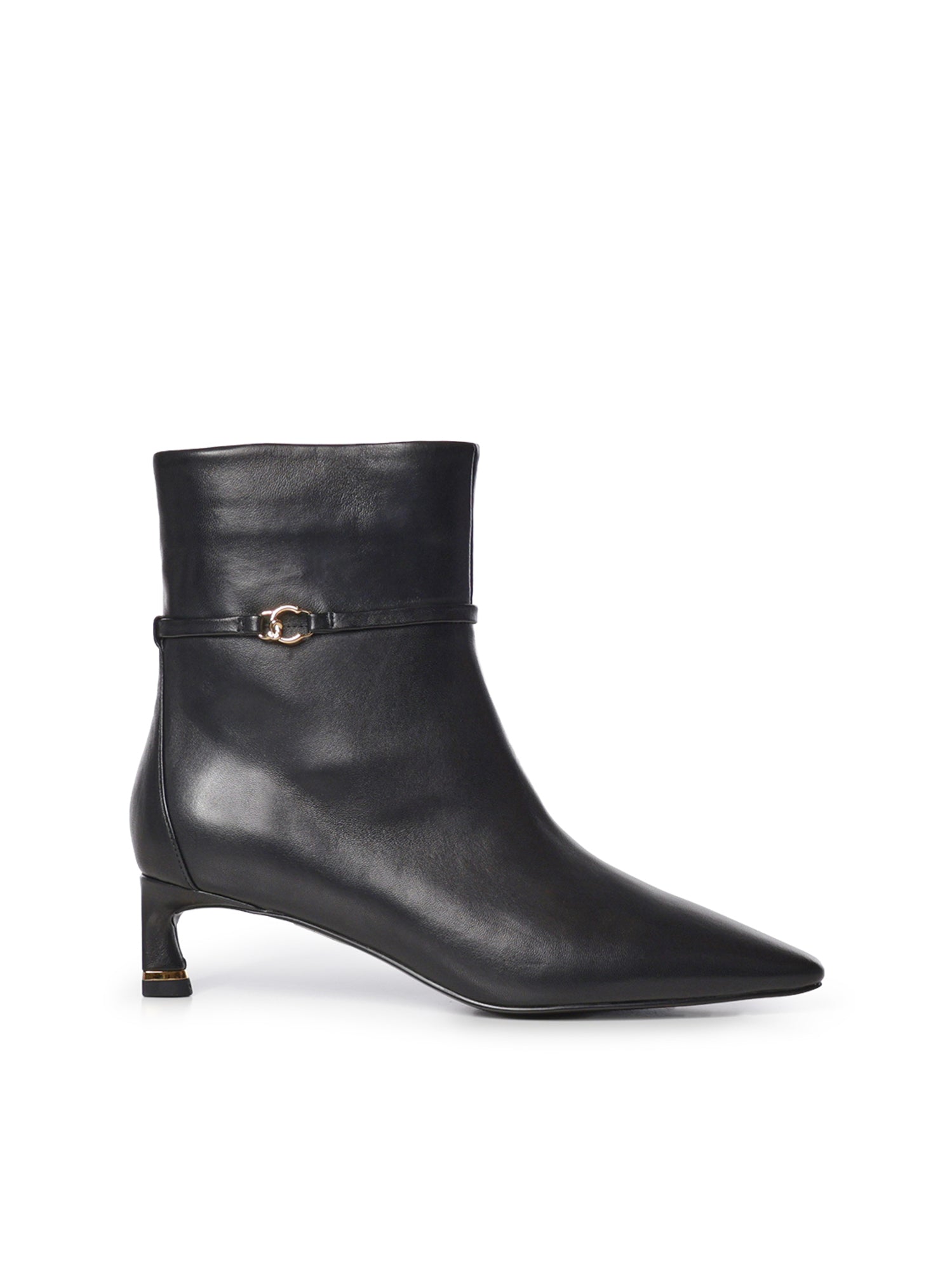 Stivaletti C-Look in pelle<BR/> E4VTK110201 001 COCCINELLE 
