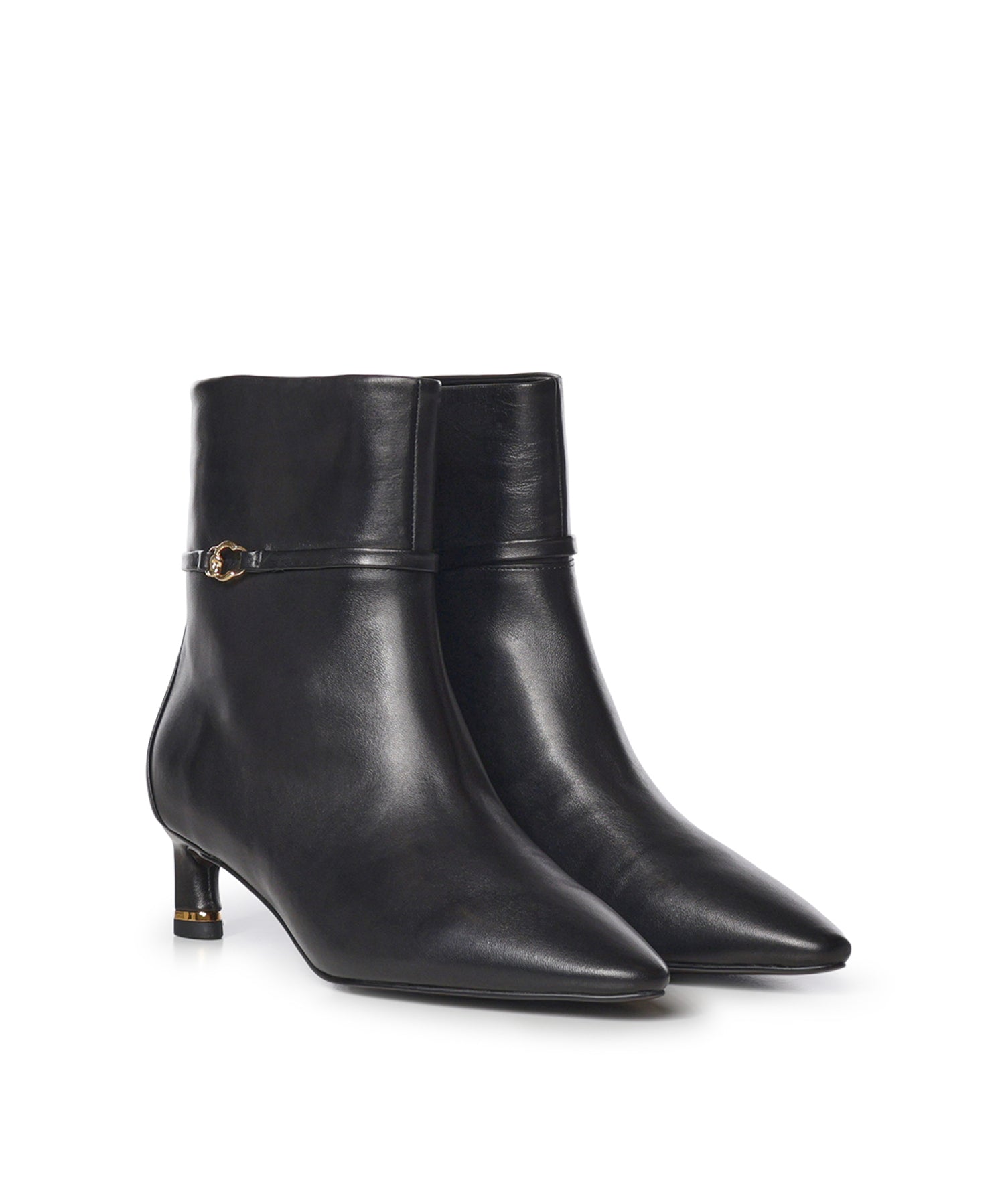 Stivaletti C-Look in pelle<BR/> E4VTK110201 001 COCCINELLE 