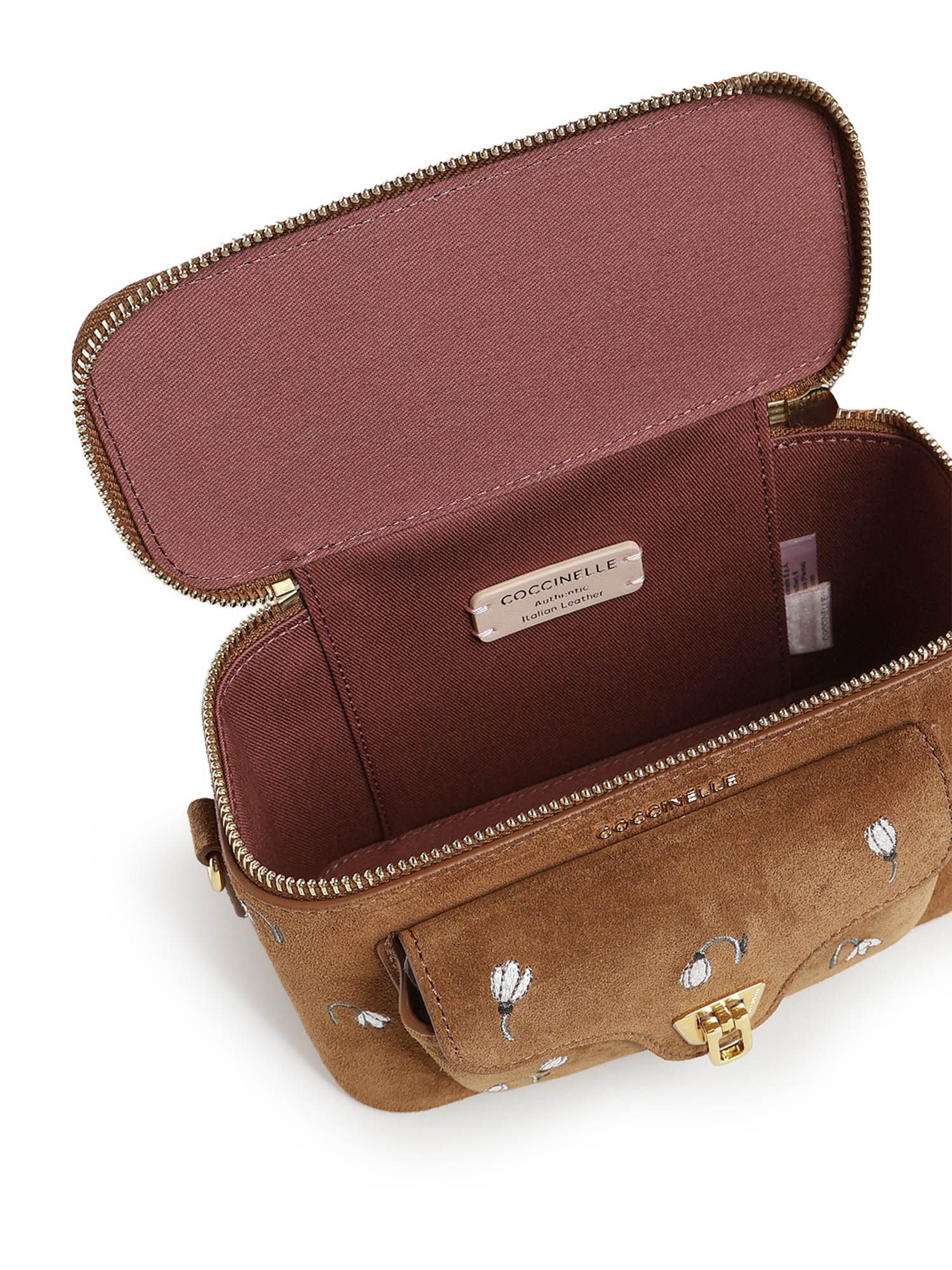 Borsa Coccinelle Beat Generation in camoscio E5VB7550101 W11 COCCINELLE 