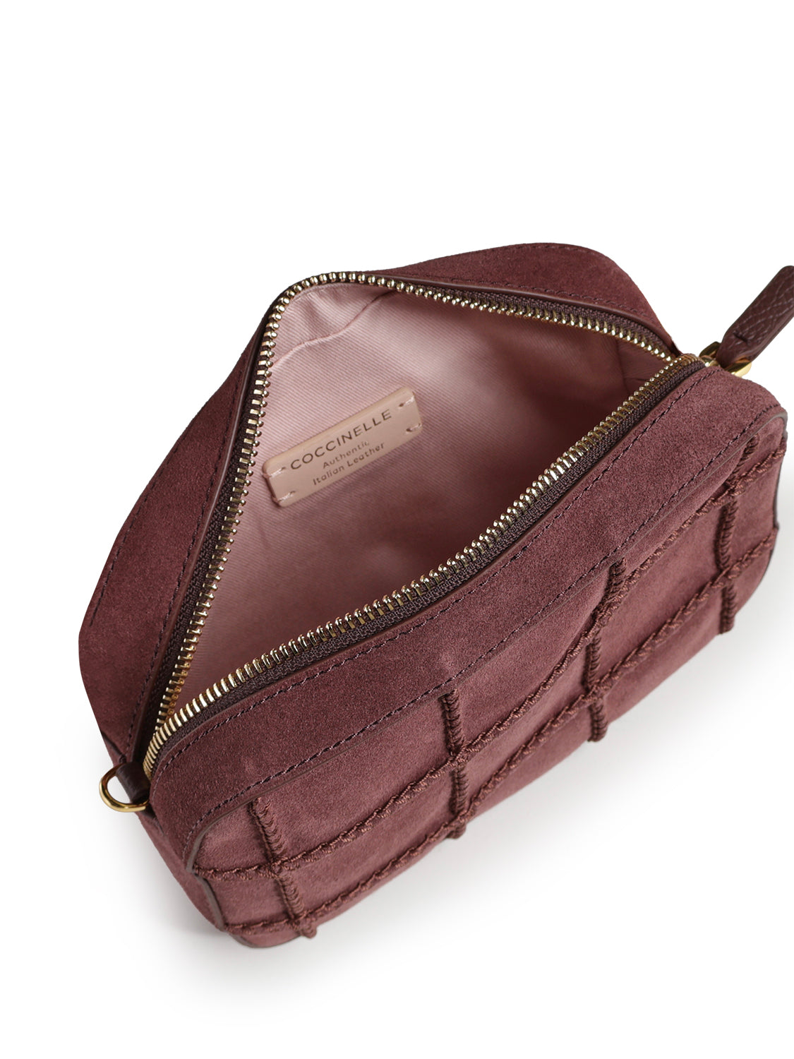 Borsa Tebe in suede e pelle E5VWH55I101 R49 COCCINELLE 