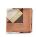 Foulard Cross Vichy in seta E7VAX380101 M24 COCCINELLE 