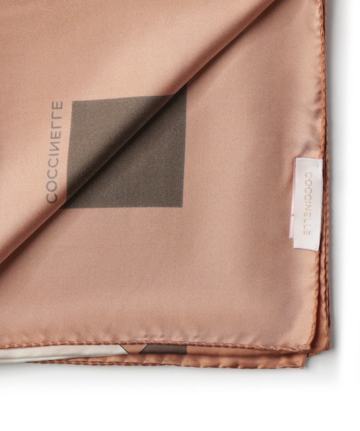 Foulard Cross Vichy in seta E7VAX380101 M24 COCCINELLE 