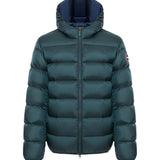 Piumino con cappuccio e logo 12000007 3JQ789 COLMAR ORIGINALS 
