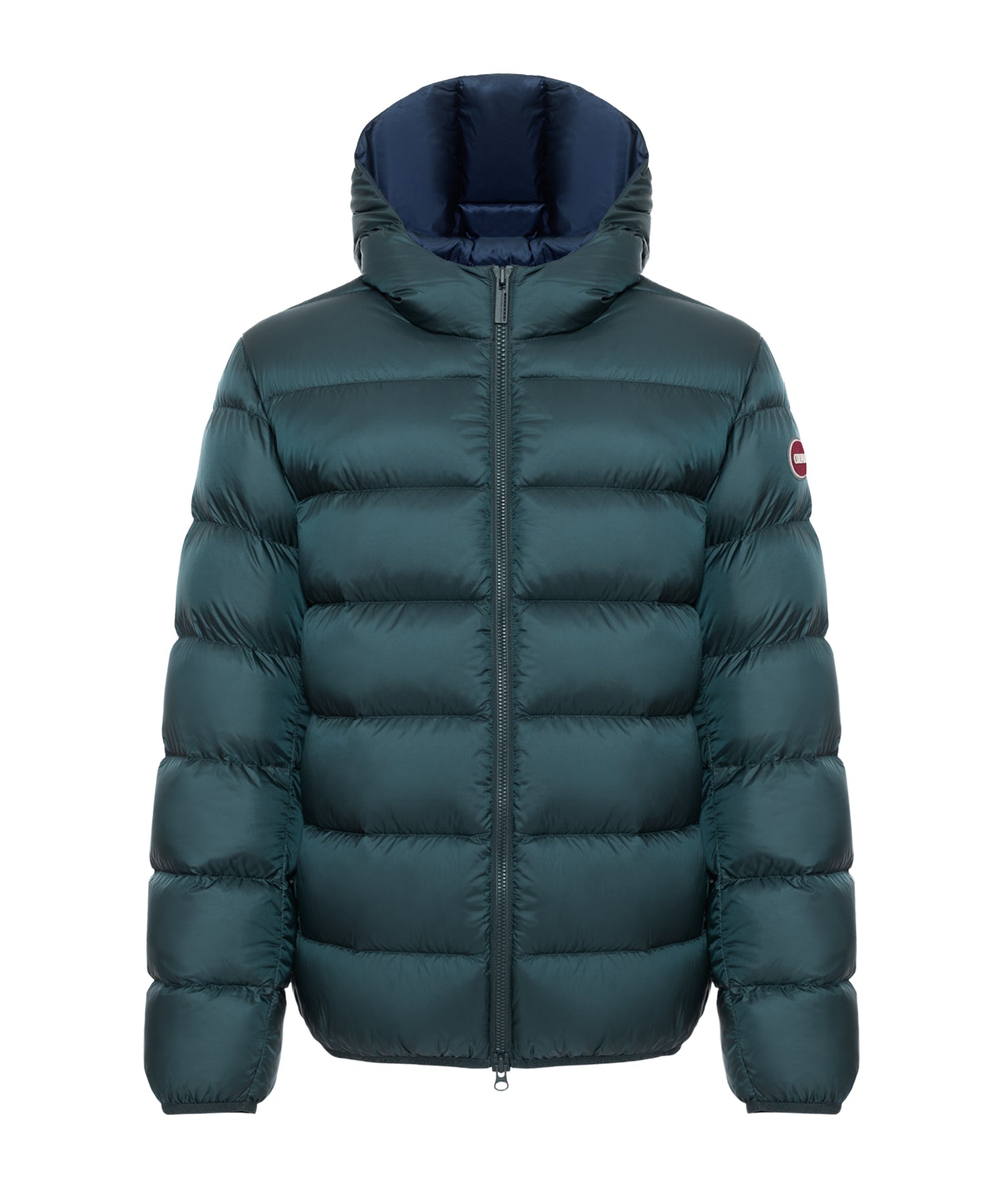 Piumino con cappuccio e logo 12000007 3JQ789 COLMAR ORIGINALS 