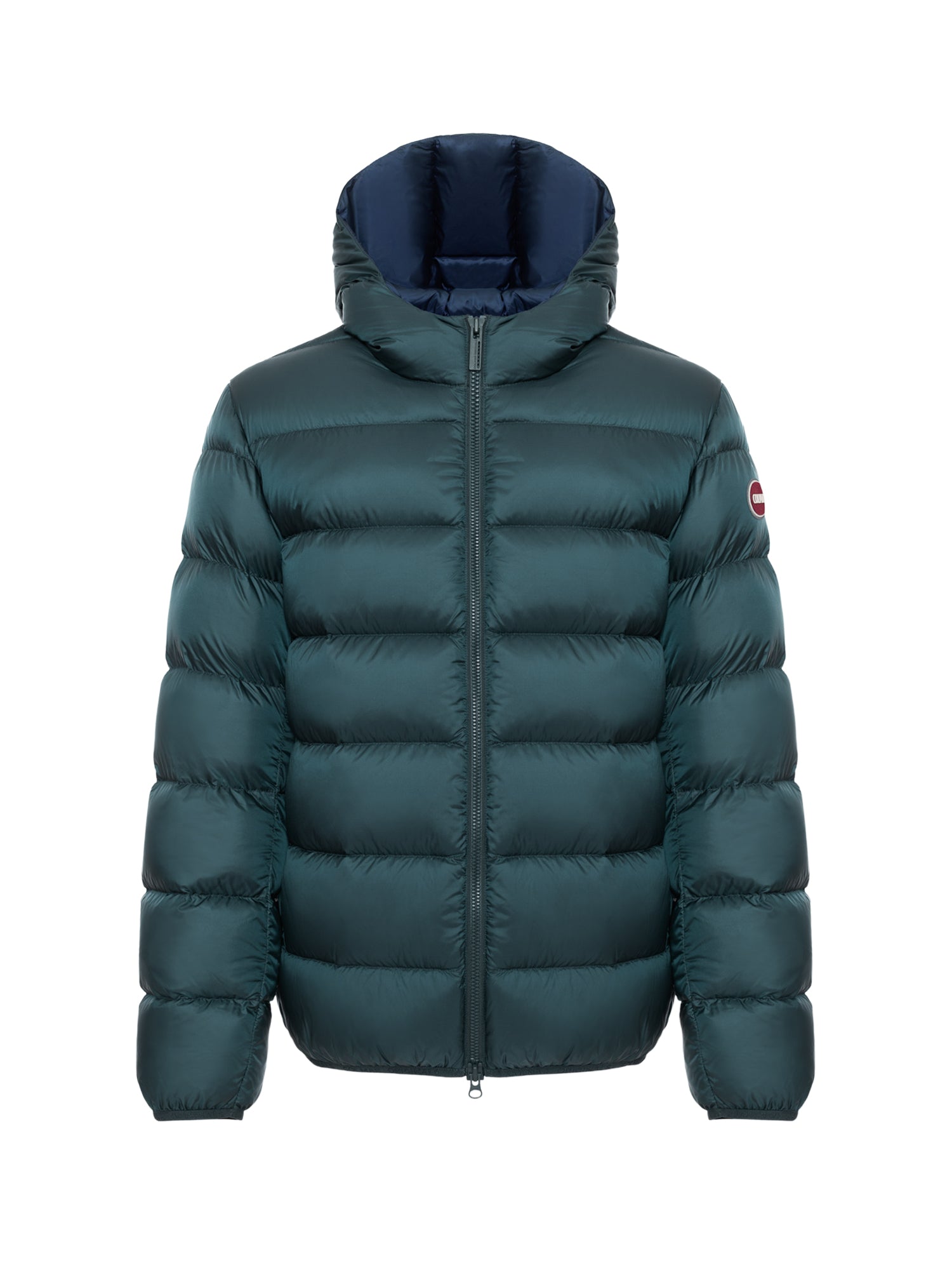 Piumino con cappuccio e logo 12000007 3JQ789 COLMAR ORIGINALS 