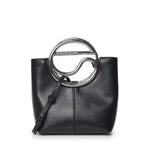 Mini bag hobo C in pelle COPBA150F6083 BLK COPERNI 
