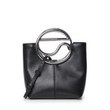 Mini bag hobo C in pelle COPBA150F6083 BLK COPERNI 