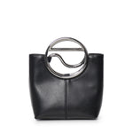 Mini bag hobo C in pelle COPBA150F6083 BLK COPERNI 