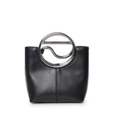 Mini bag hobo C in pelle COPBA150F6083 BLK COPERNI 