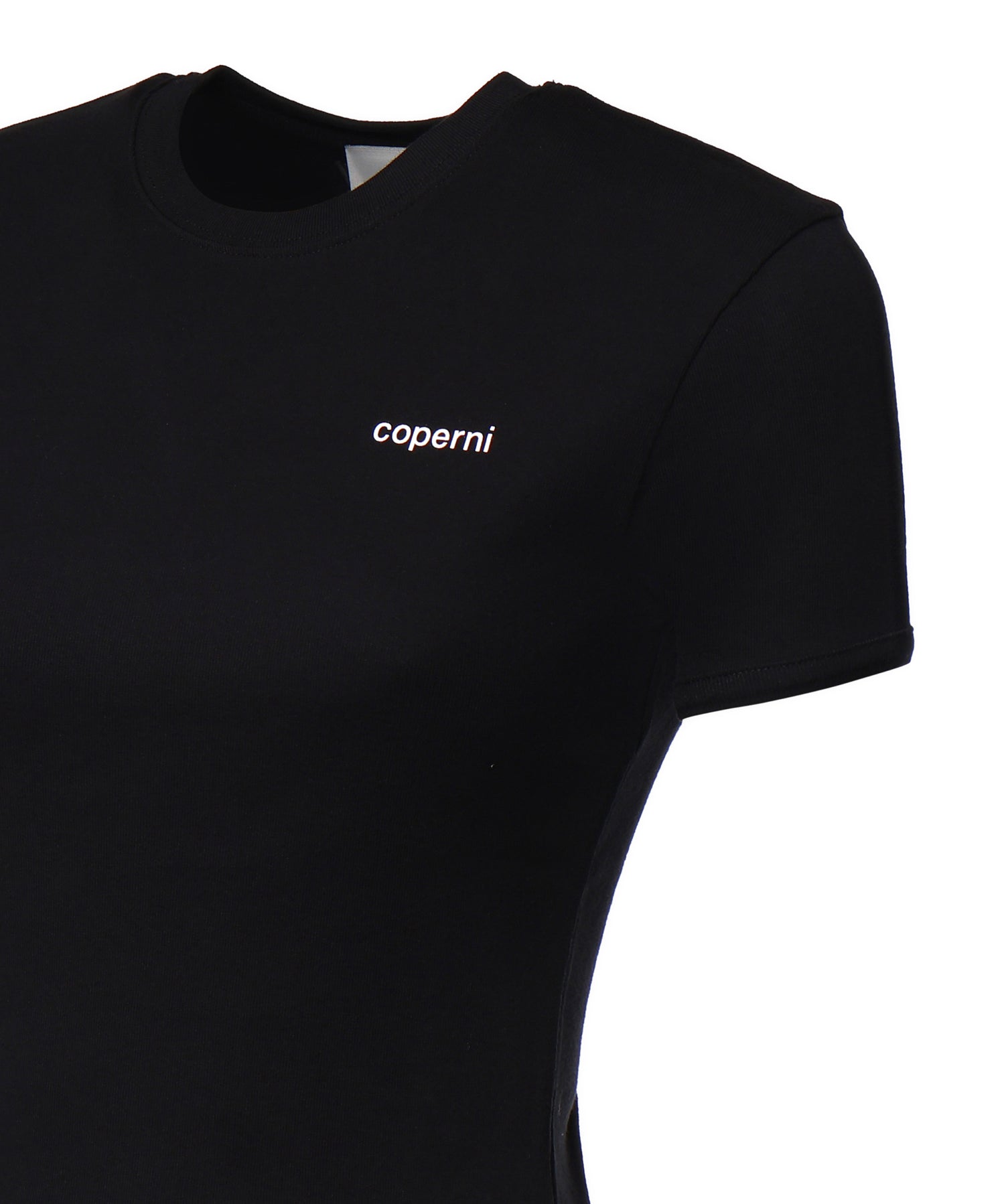 T-shirt in cotone con logo COPJS07F5012 BLKWHT COPERNI 