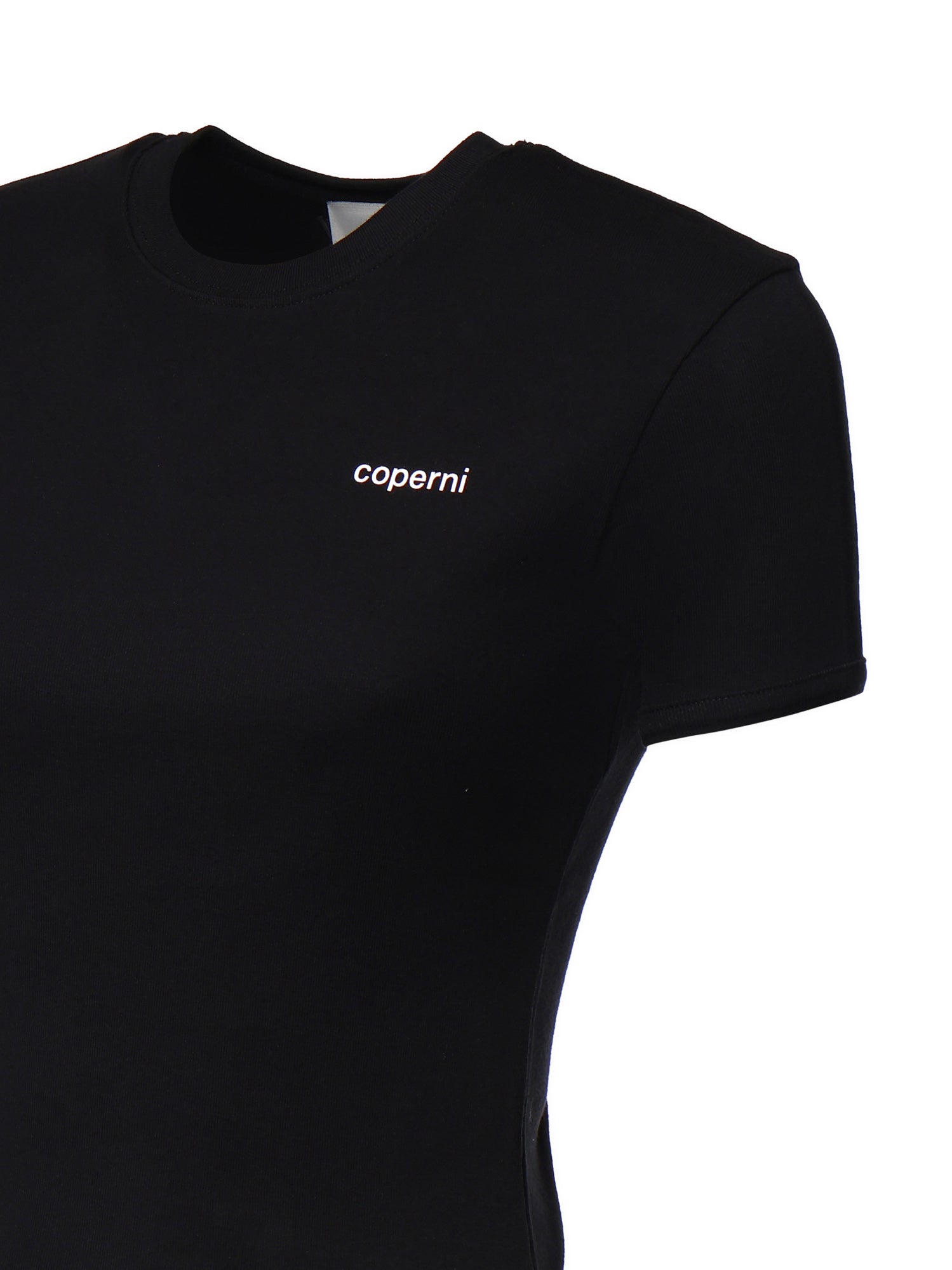 T-shirt in cotone con logo COPJS07F5012 BLKWHT COPERNI 
