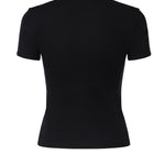 T-shirt in cotone con logo COPJS07F5012 BLKWHT COPERNI 