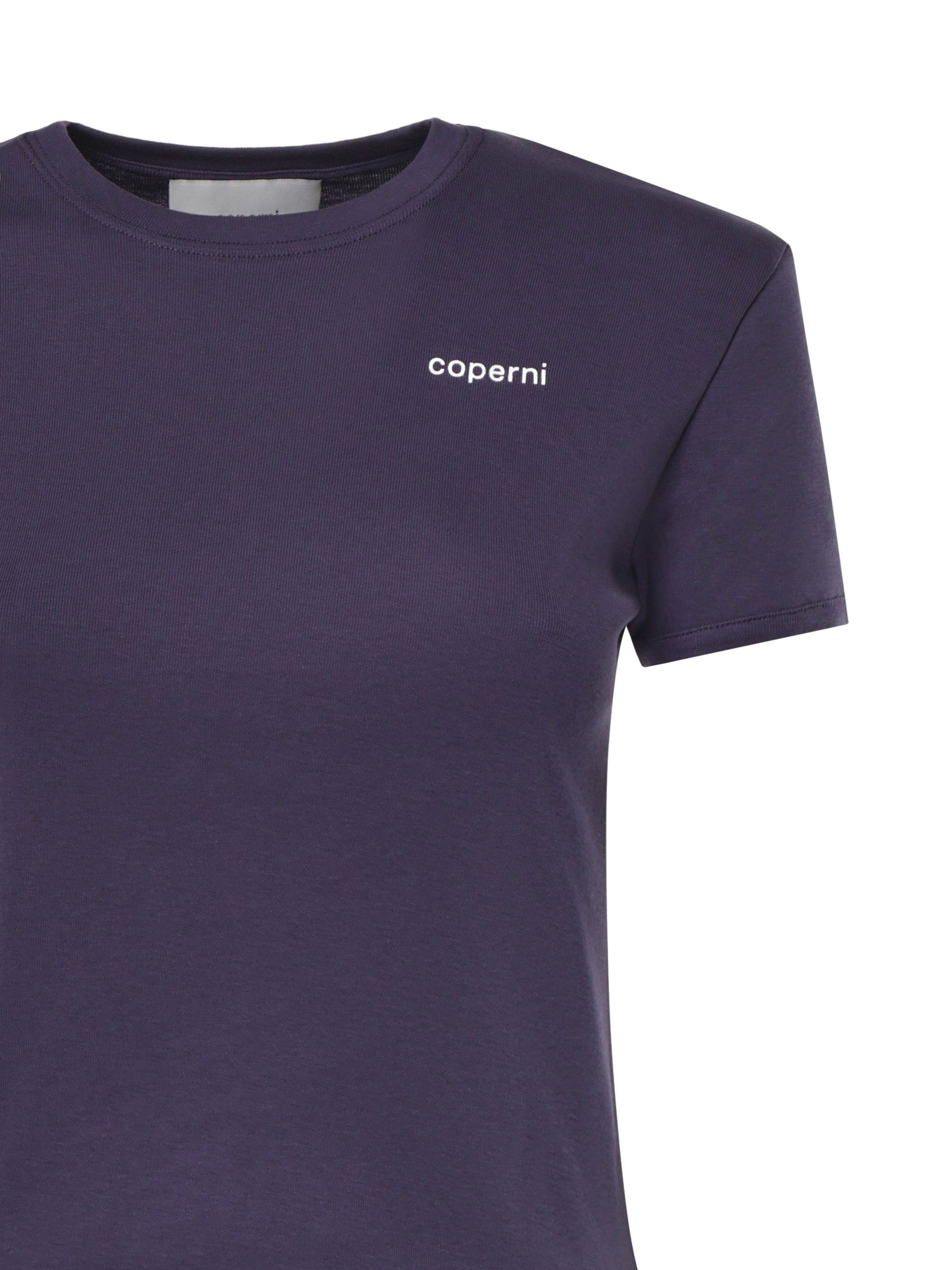 T-shirt in cotone con logo COPJS07F5012 BLU COPERNI 