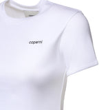 T-shirt in cotone con logo COPJS07F5012 WHTBLK COPERNI 