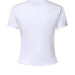 T-shirt in cotone con logo COPJS07F5012 WHTBLK COPERNI 