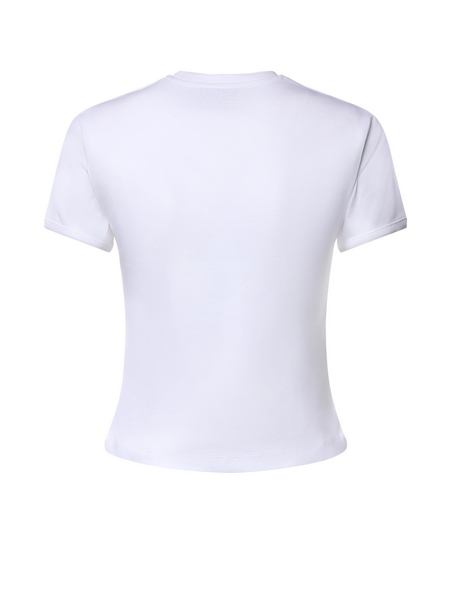 T-shirt in cotone con logo COPJS07F5012 WHTBLK COPERNI 