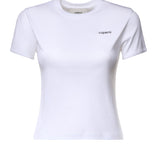 T-shirt in cotone con logo COPJS07F5012 WHTBLK COPERNI 