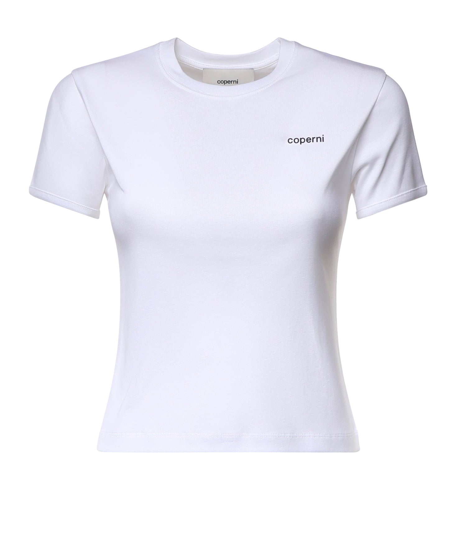 T-shirt in cotone con logo COPJS07F5012 WHTBLK COPERNI 