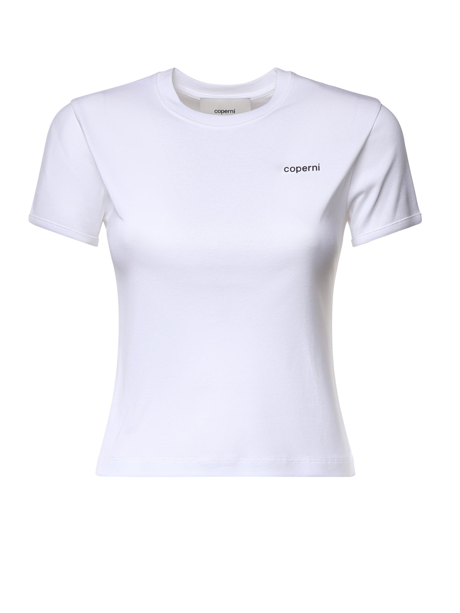 T-shirt in cotone con logo COPJS07F5012 WHTBLK COPERNI 