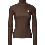 Maglia a collo alto in jersey con logo COPJS188F5021 BRW COPERNI 