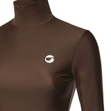 Maglia a collo alto in jersey con logo COPJS188F5021 BRW COPERNI 