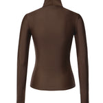 Maglia a collo alto in jersey con logo COPJS188F5021 BRW COPERNI 