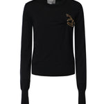 Maglione Emoji in lana COPML76Y3029 BLKGLD COPERNI 