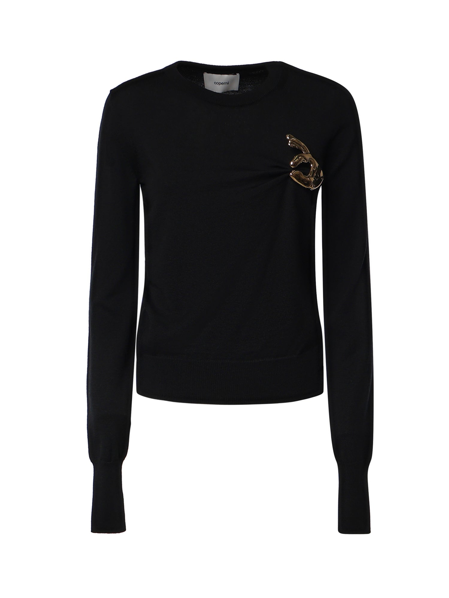 Maglione Emoji in lana COPML76Y3029 BLKGLD COPERNI 
