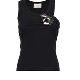 Tank top Emoji in cotone COPT41510 BLKGLD COPERNI 