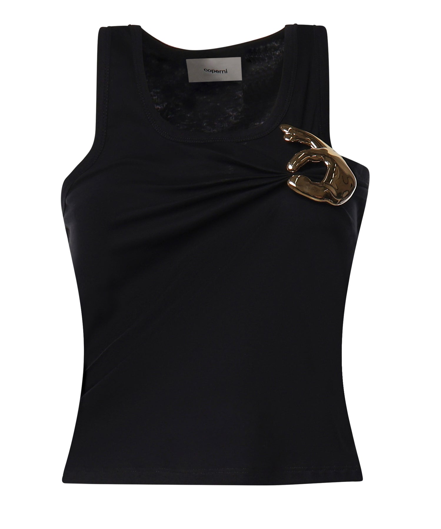 Tank top Emoji in cotone COPT41510 BLKGLD COPERNI 