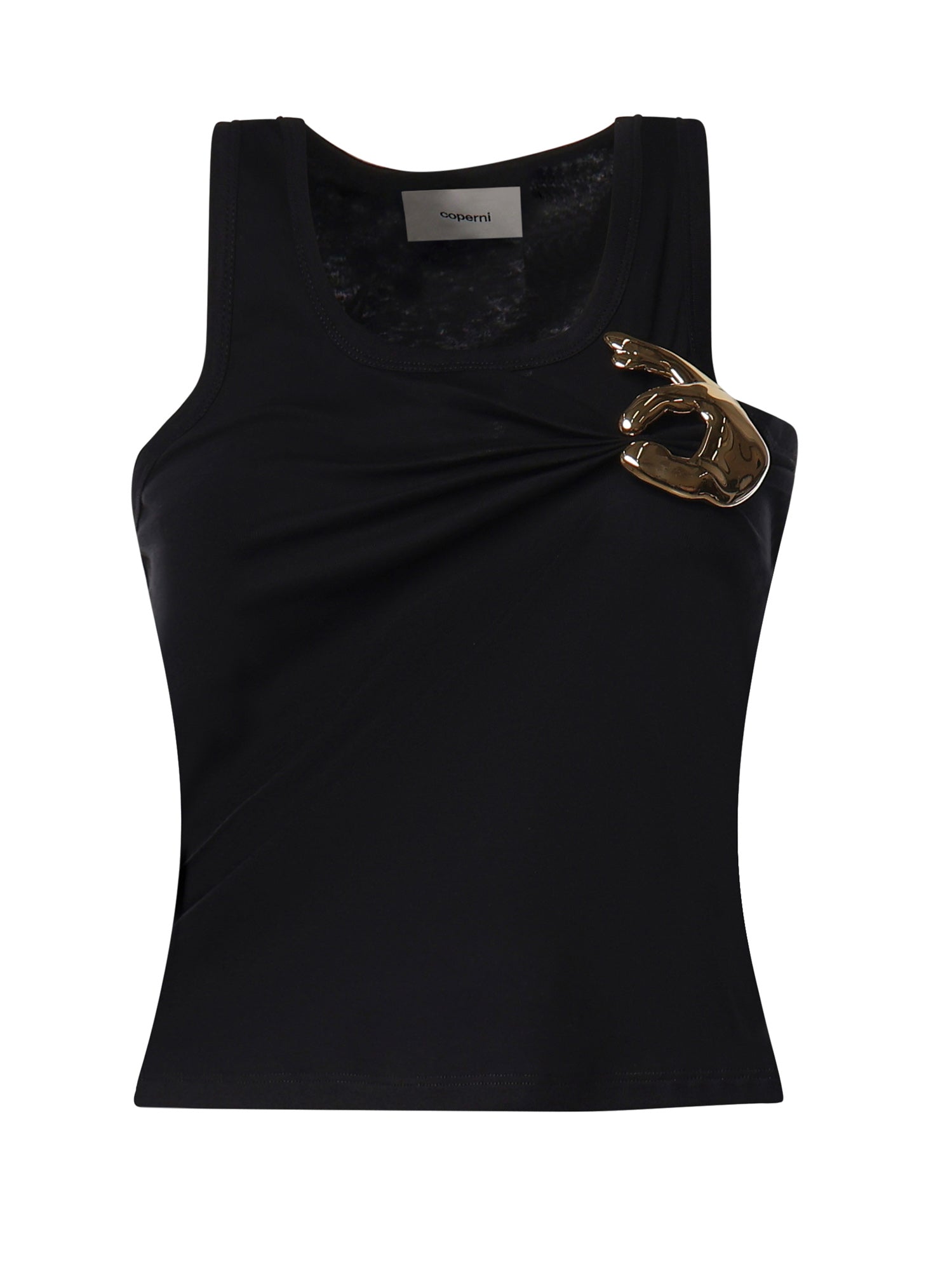 Tank top Emoji in cotone COPT41510 BLKGLD COPERNI 