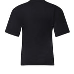 T-shirt con logo in cotone 125JTS168JS0305 9999 COURREGES 