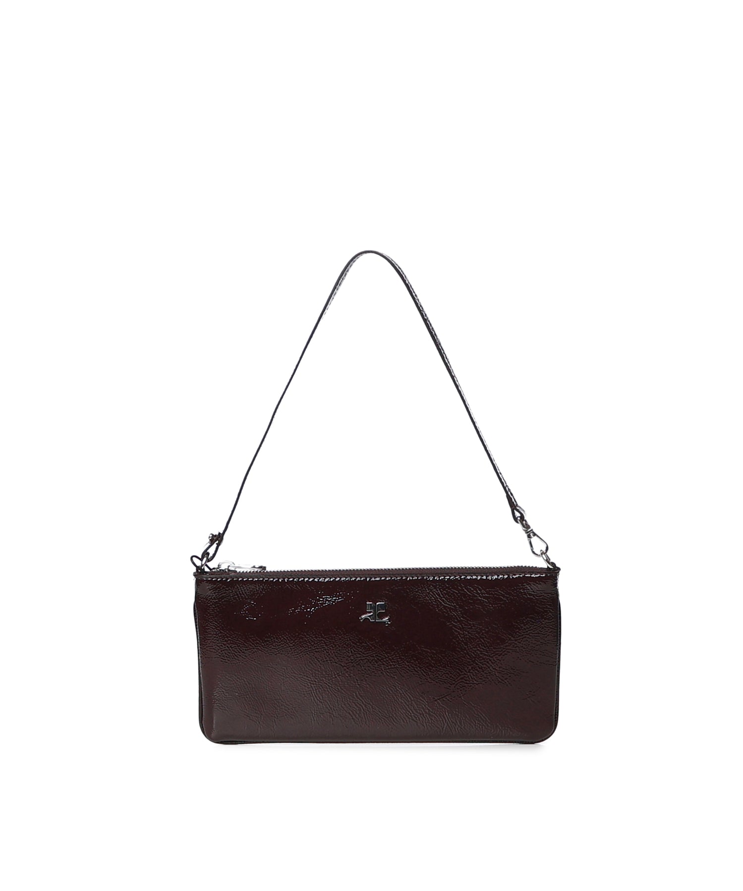 Borsa Naplack con logo<BR/> 126GPM035CR0043 4010 COURREGES 