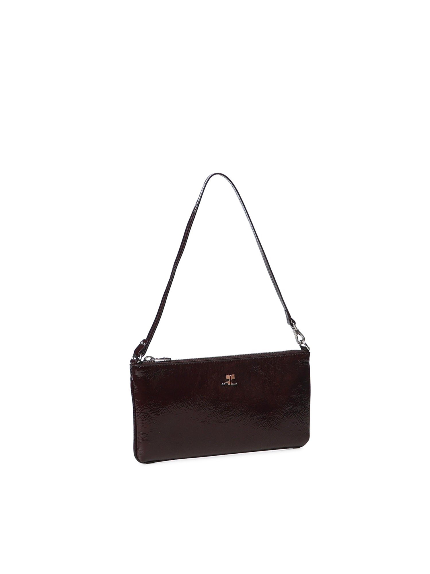 Borsa Naplack con logo<BR/> 126GPM035CR0043 4010 COURREGES 