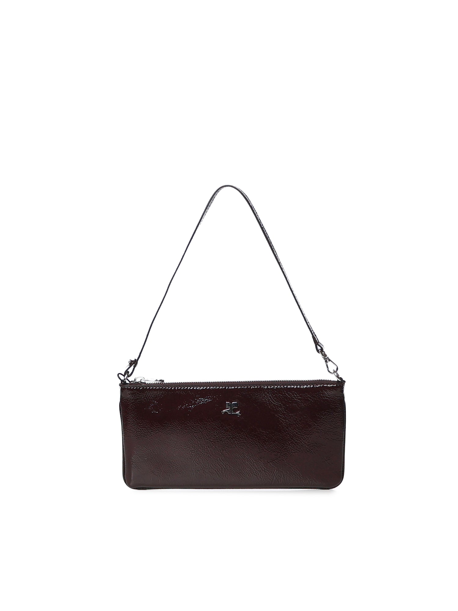 Borsa Naplack con logo<BR/> 126GPM035CR0043 4010 COURREGES 