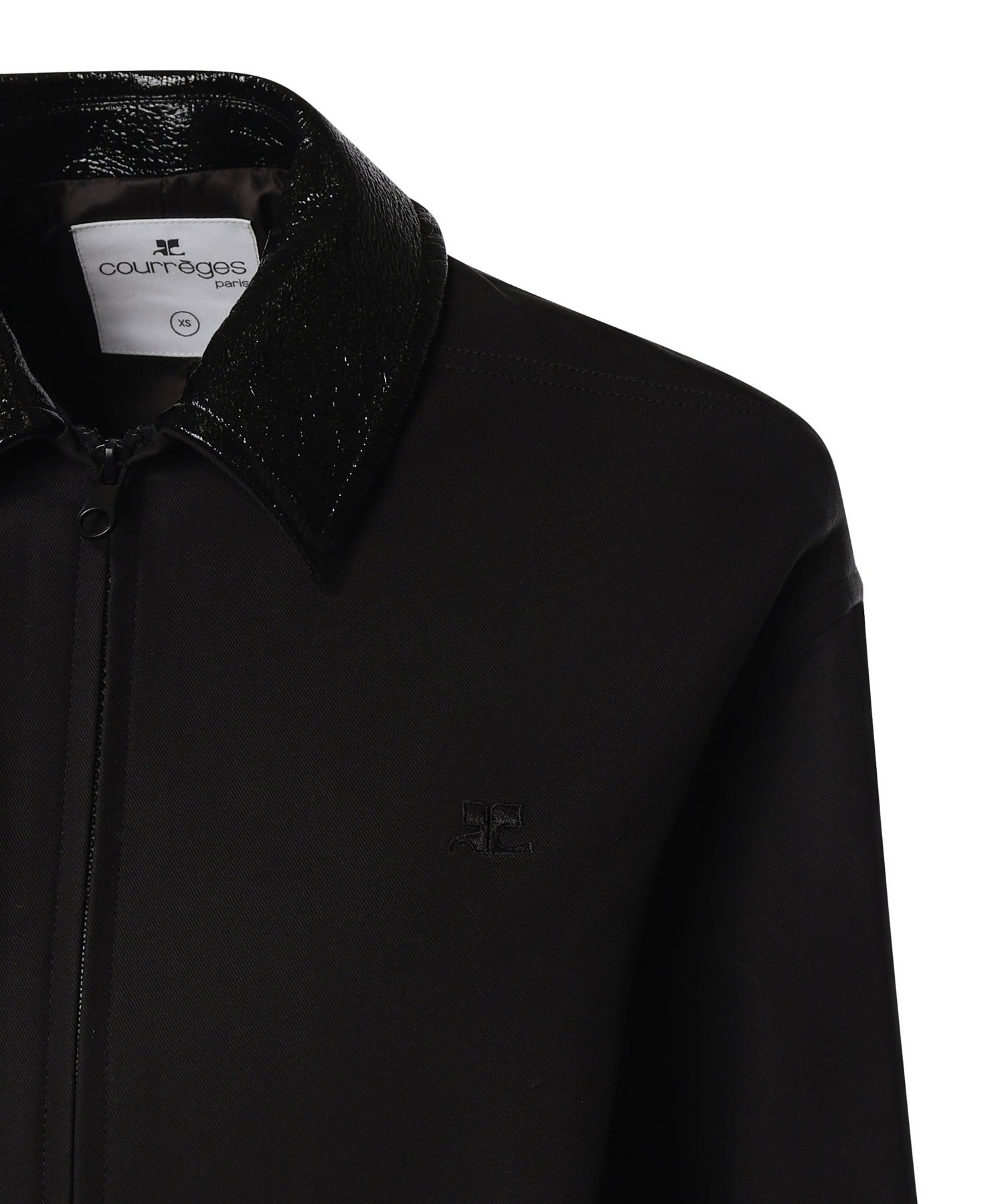 Giacca bomber in tela di cotone 326CBL369C00134 9999 COURREGES 