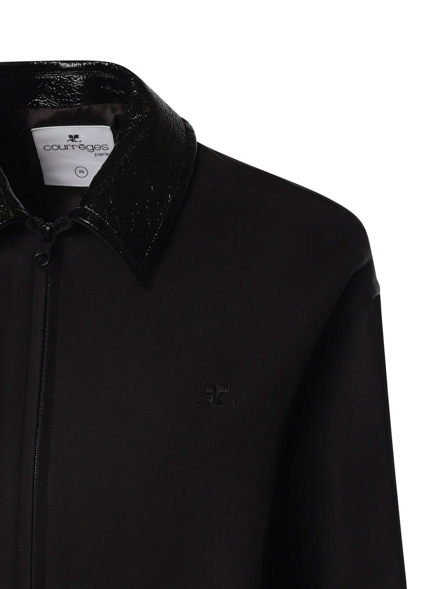 Giacca bomber in tela di cotone 326CBL369C00134 9999 COURREGES 