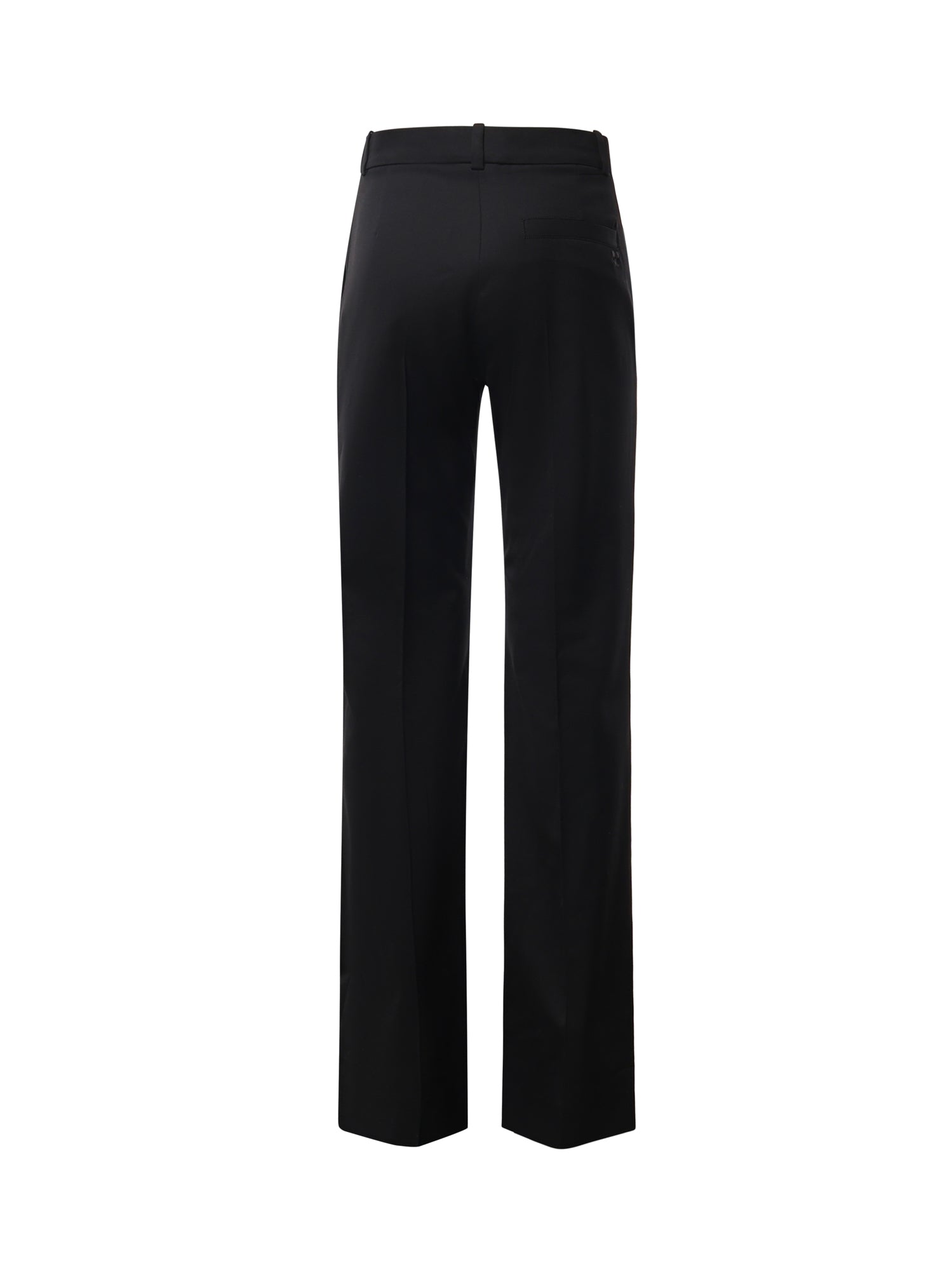 Pantaloni flared in lana 326CPA777W00132 9999 COURREGES 