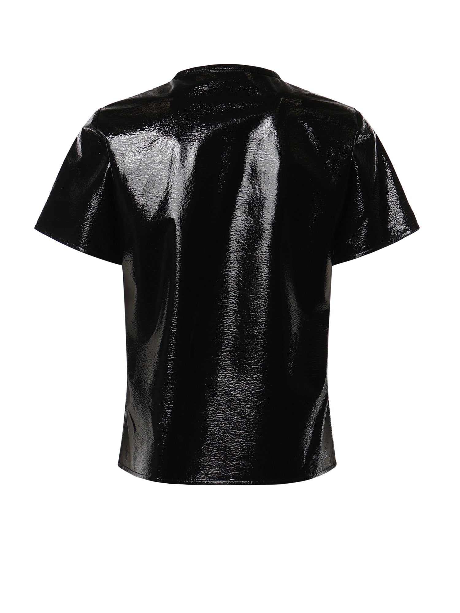 T-shirt in vinile con logo 326CT0561VY0016 9999 COURREGES 